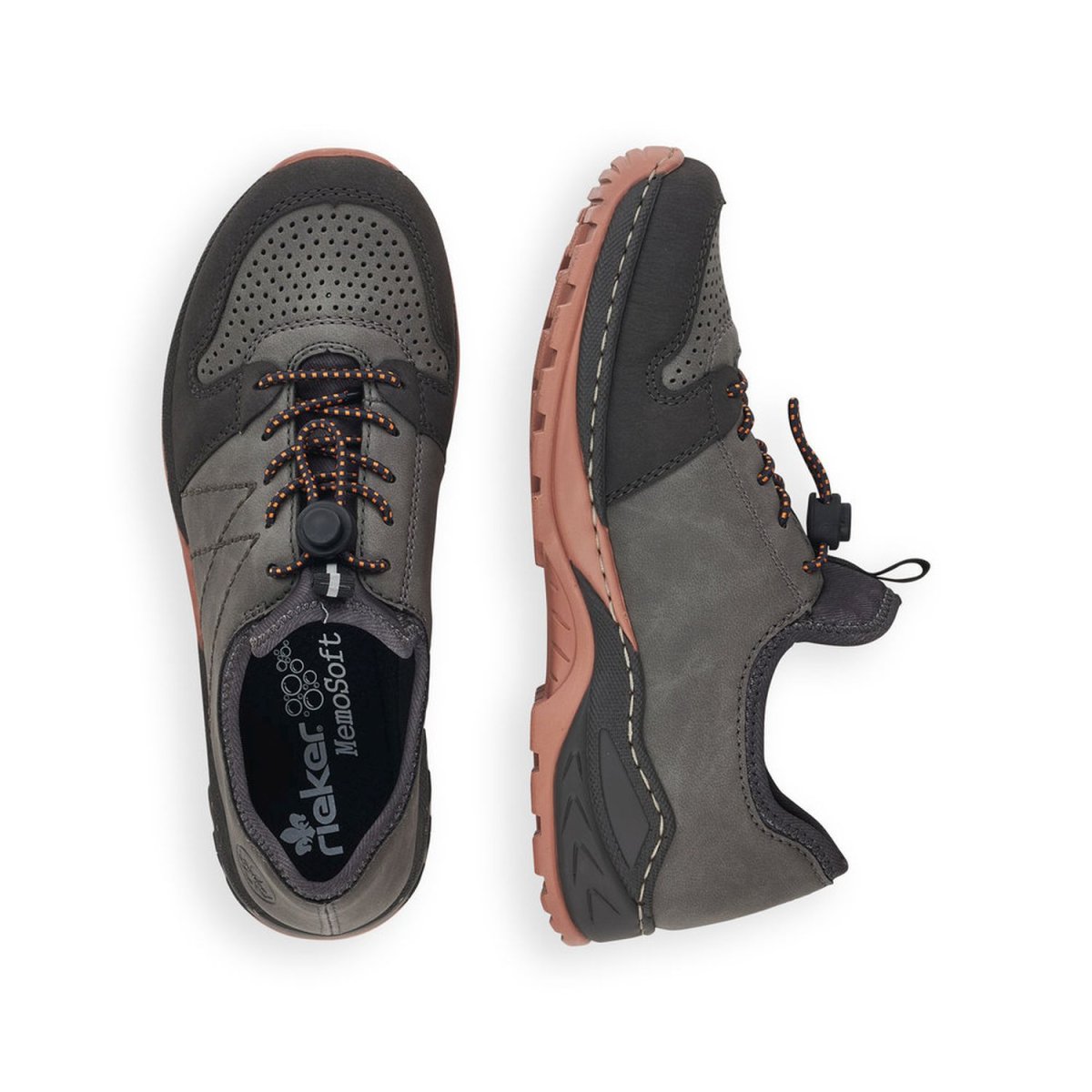 detail Dámské tenisky Rieker M0566-40 šedá