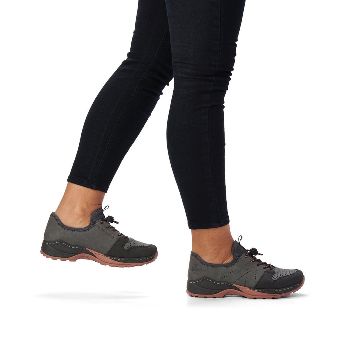 detail Dámské tenisky Rieker M0566-40 šedá