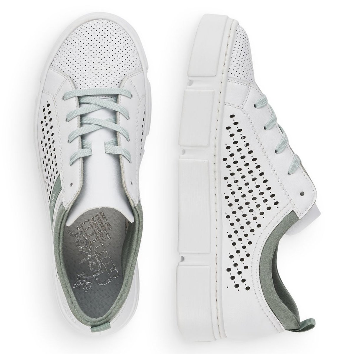 detail Dámské tenisky Rieker N5950-80 bílá