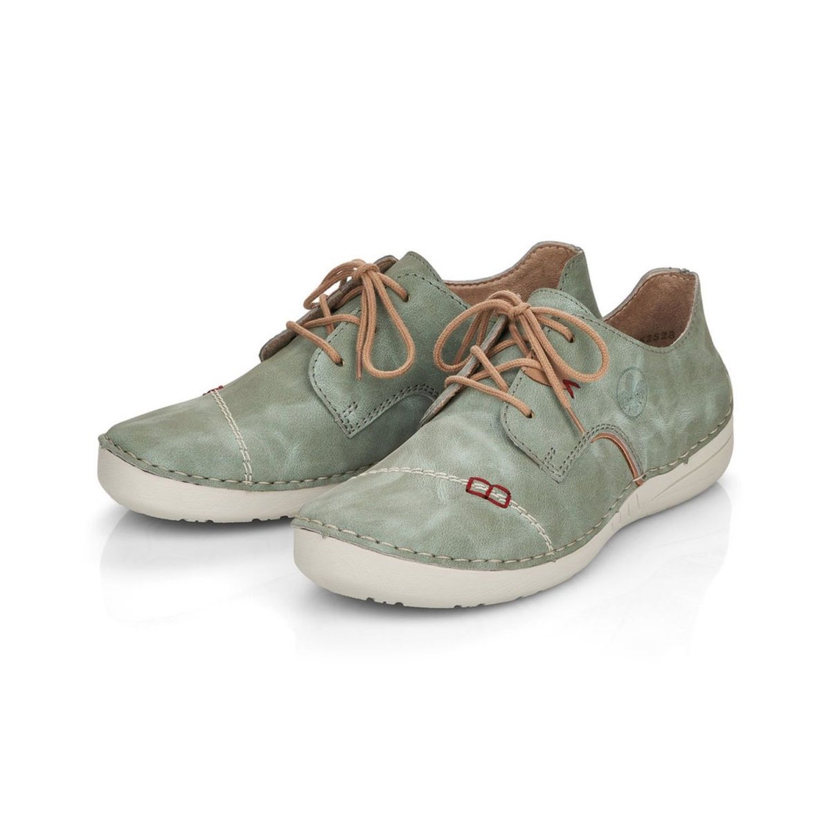 detail Dámské polobotky Rieker 52528-52 zelená