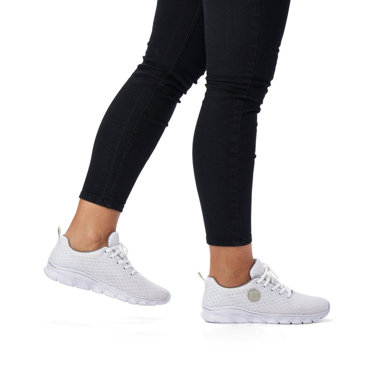 detail Dámské tenisky Rieker 54021-80 bílá