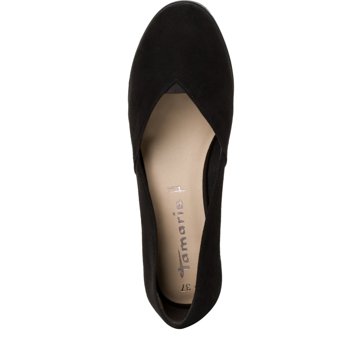 detail Dámské lodičky na klínku Tamaris 22417-28 001 černá