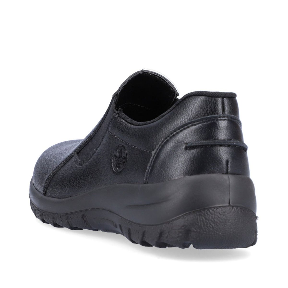 detail Dámské kožené polobotky Rieker L7175-00 černá