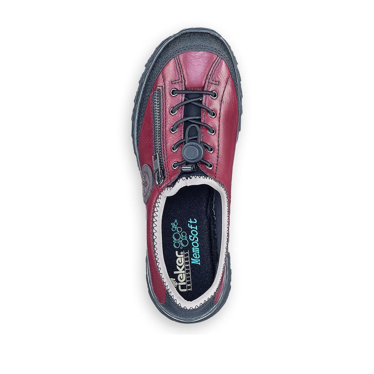 detail Dámské polobotky Rieker M6269-00 vínová