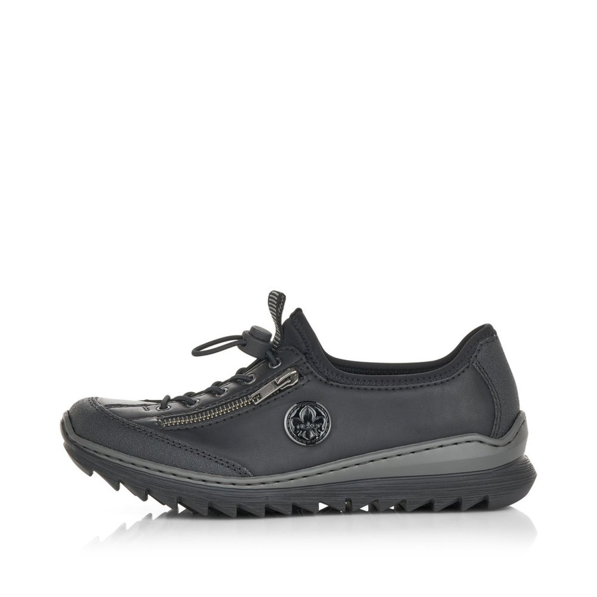 detail Dámské polobotky Rieker M6269-02 černá