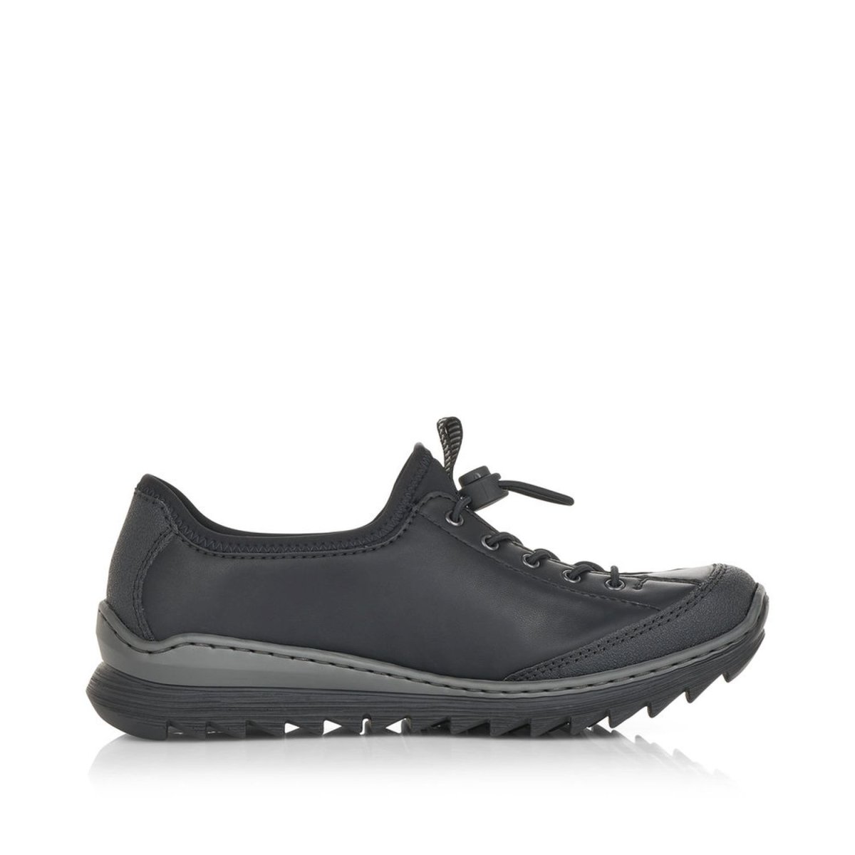 detail Dámské polobotky Rieker M6269-02 černá