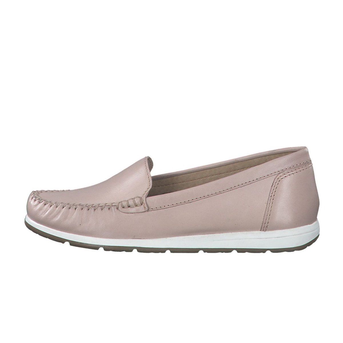 detail Dámské kožené mokasíny Marco Tozzi 24600-20 408 béžová