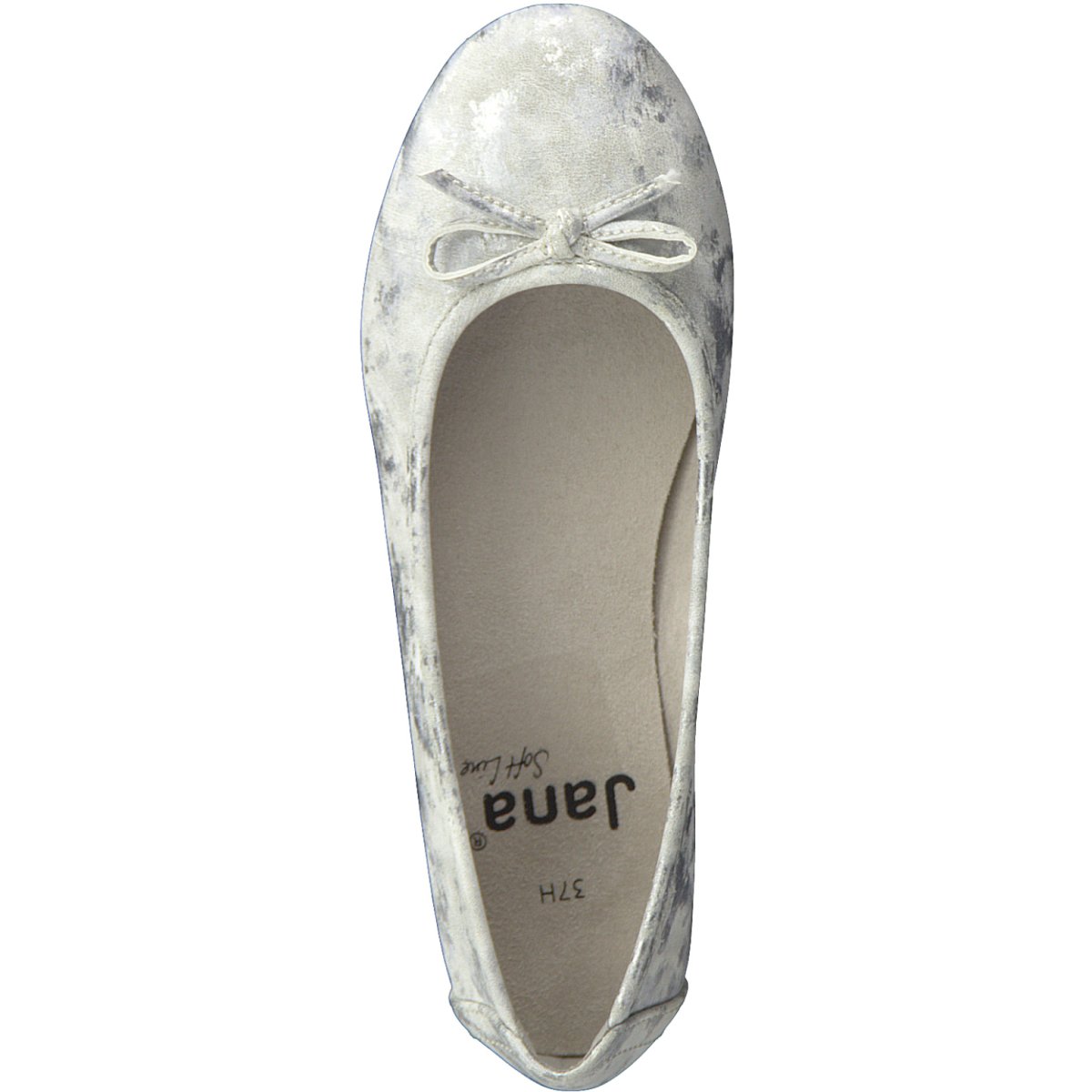 detail Dámské baleríny Jana 22163-20 191 stříbrná
