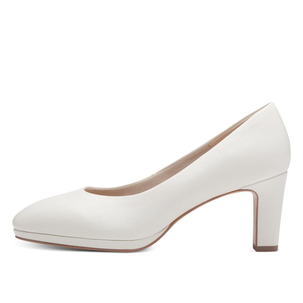 detail Dámské kožené lodičky Tamaris 22408-41 100 bílá