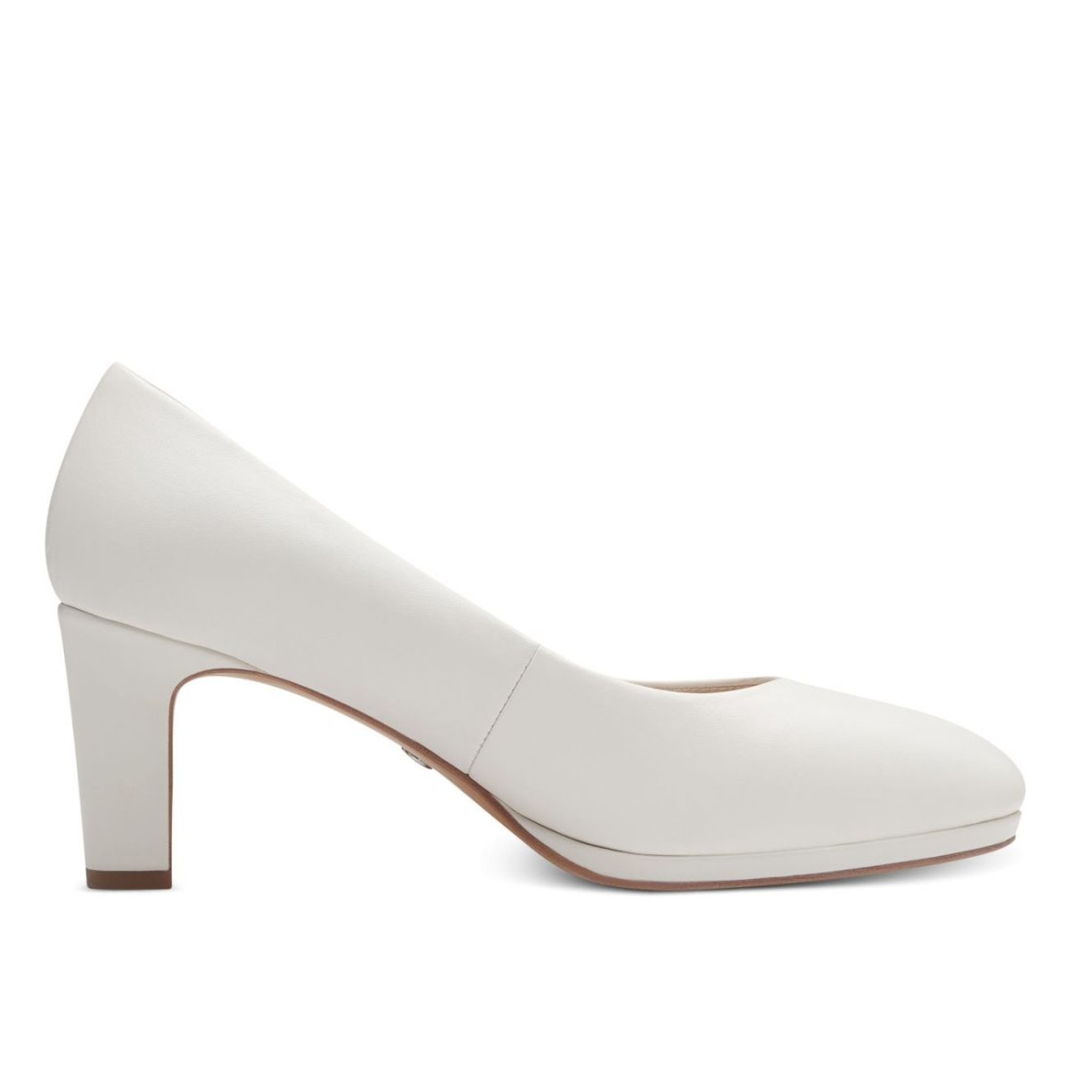 detail Dámské kožené lodičky Tamaris 22408-41 100 bílá