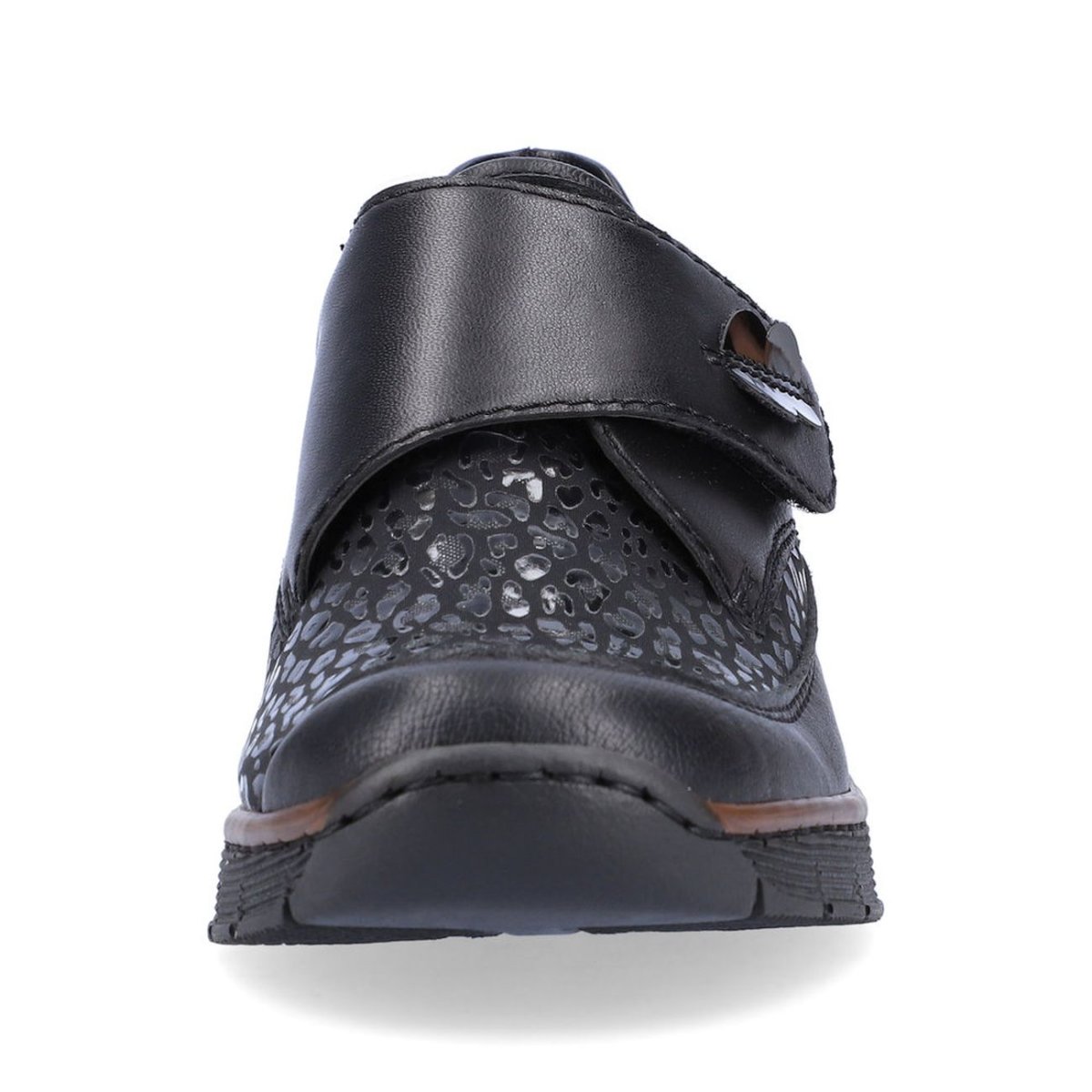 detail Dámské polobotky Rieker 537C0-00 černá