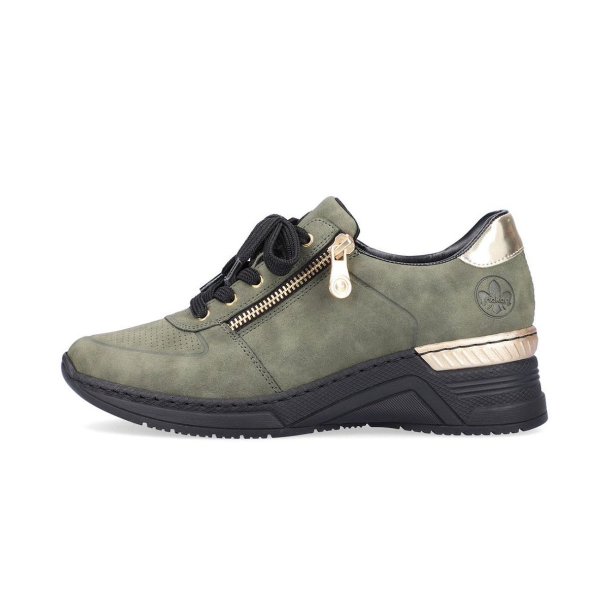 detail Dámské tenisky Rieker N4305-54 zelená