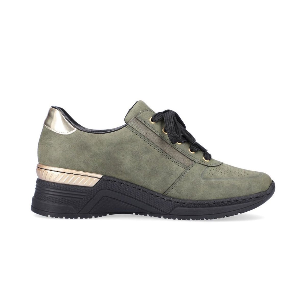 detail Dámské tenisky Rieker N4305-54 zelená