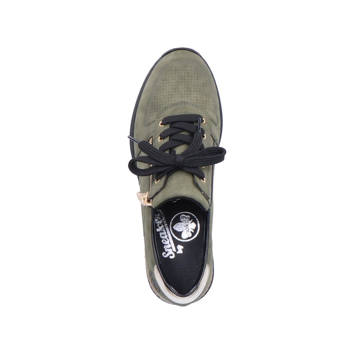 detail Dámské tenisky Rieker N4305-54 zelená