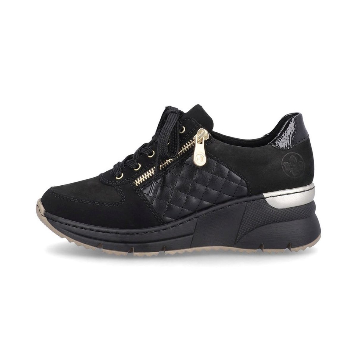 detail Dámské tenisky Rieker N6314-00 černá