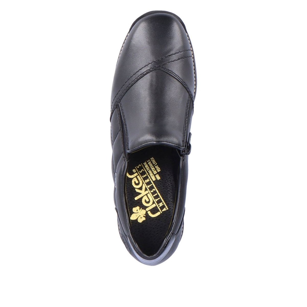 detail Dámské polobotky Rieker 44277-00 černá