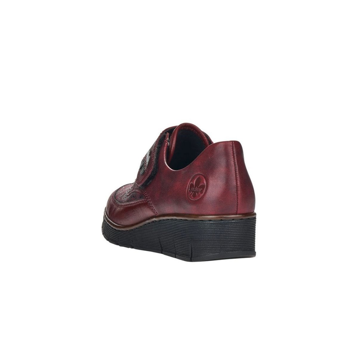 detail Dámské polobotky Rieker 537C0-35 vínová