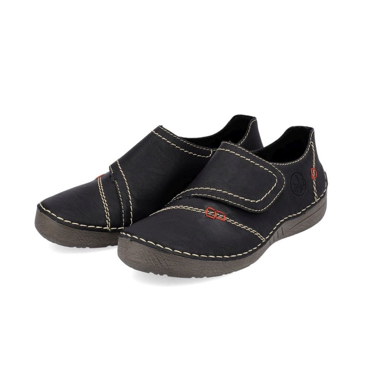 detail Dámské polobotky Rieker 52577-00 černá