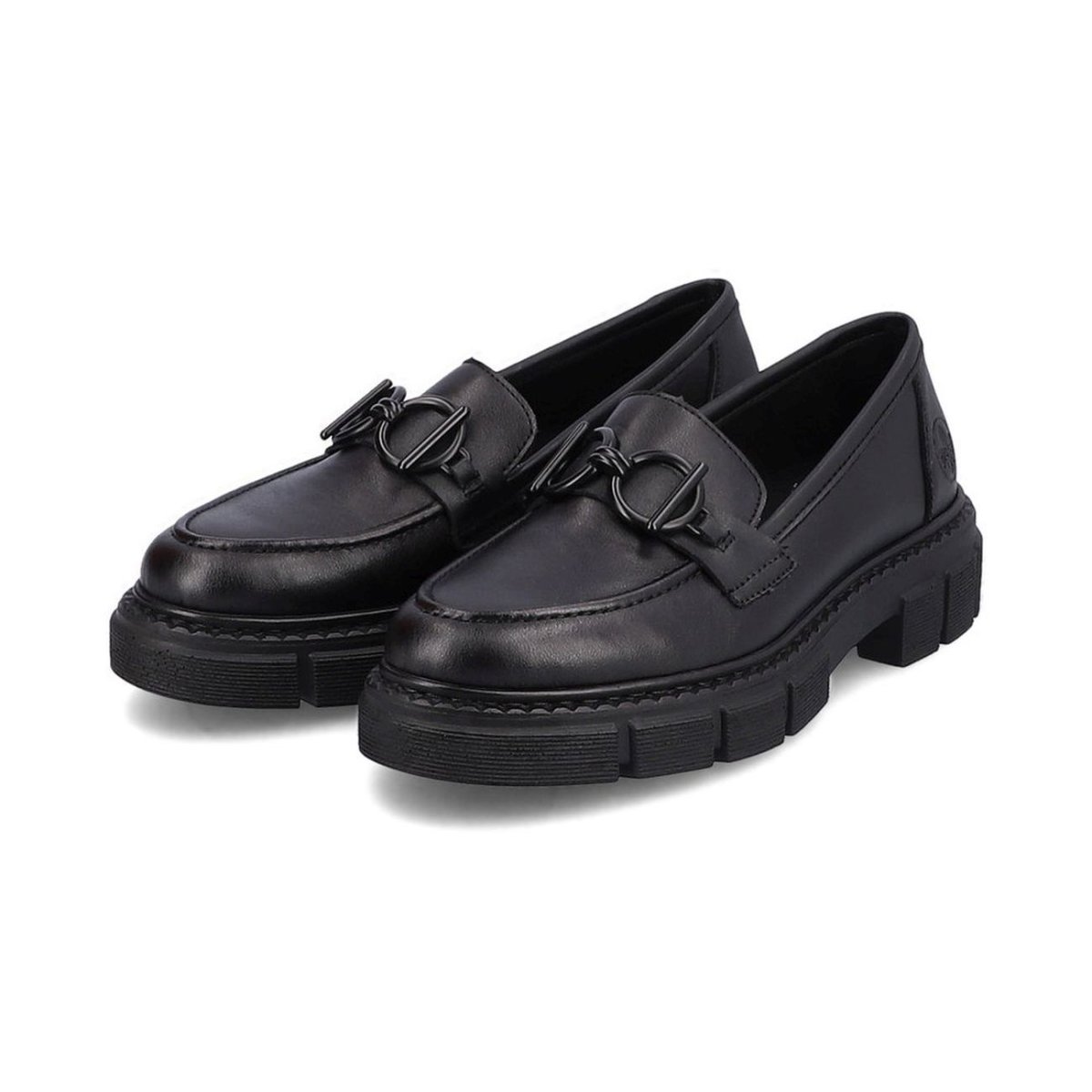 detail Dámské mokasíny Rieker M3857-00 černá