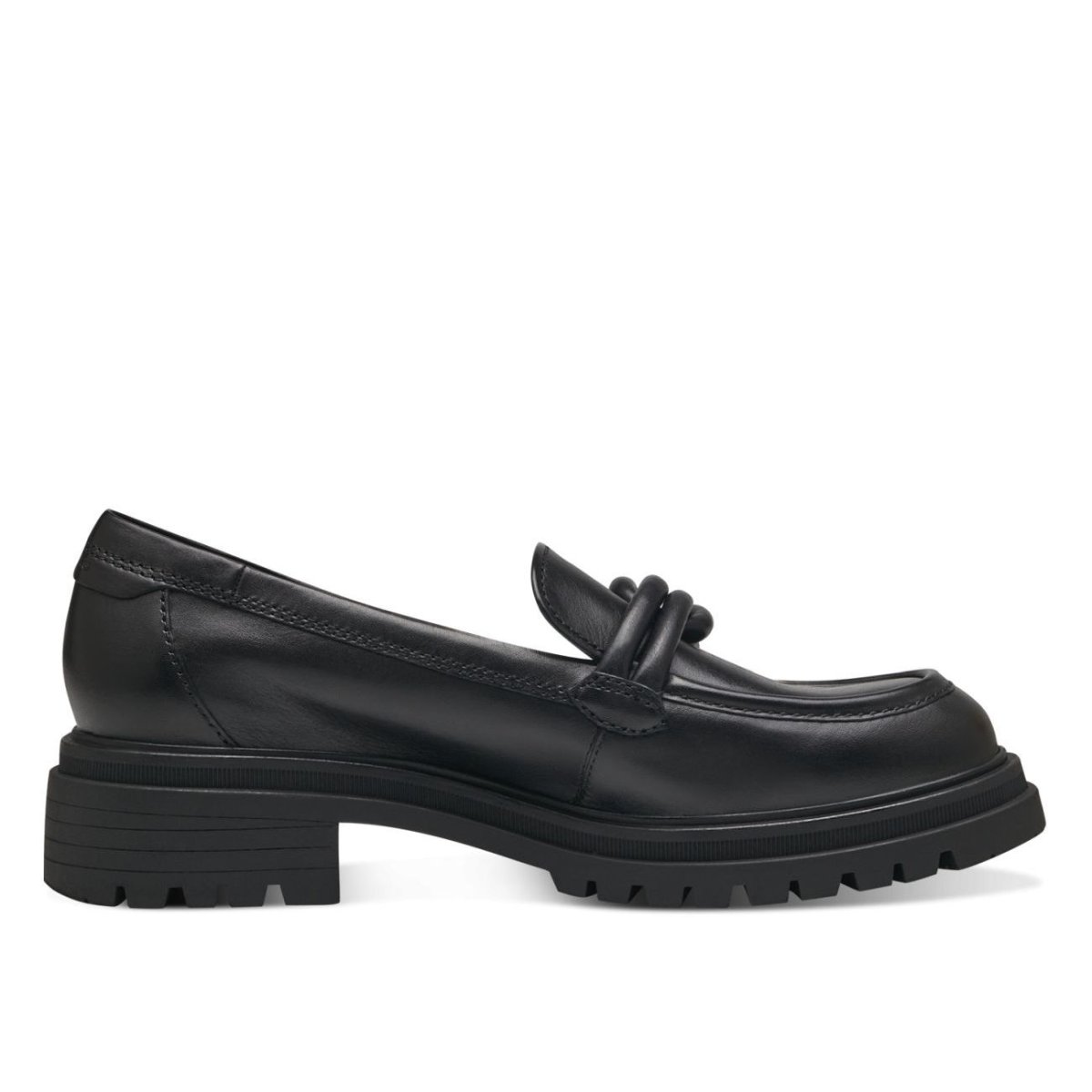 detail Dámské kožené mokasíny Tamaris 24310-41 003 černá