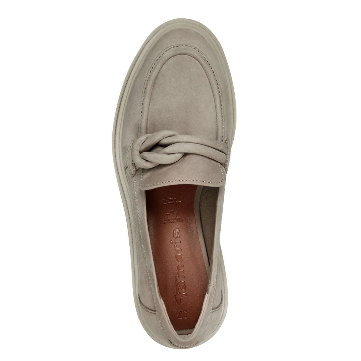 detail Dámské kožené mokasíny Tamaris 24310-41 341 béžová