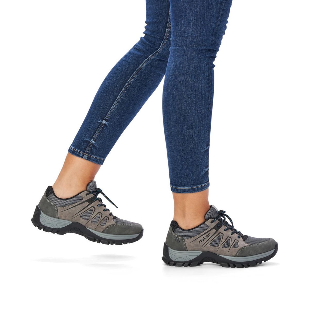 detail Dámské tenisky Rieker M9801-45 šedá