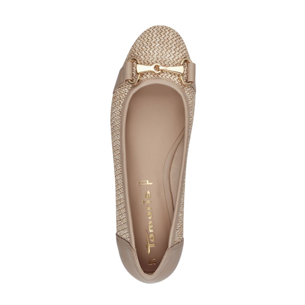 detail Dámské baleríny Tamaris 22112-42 341 béžová
