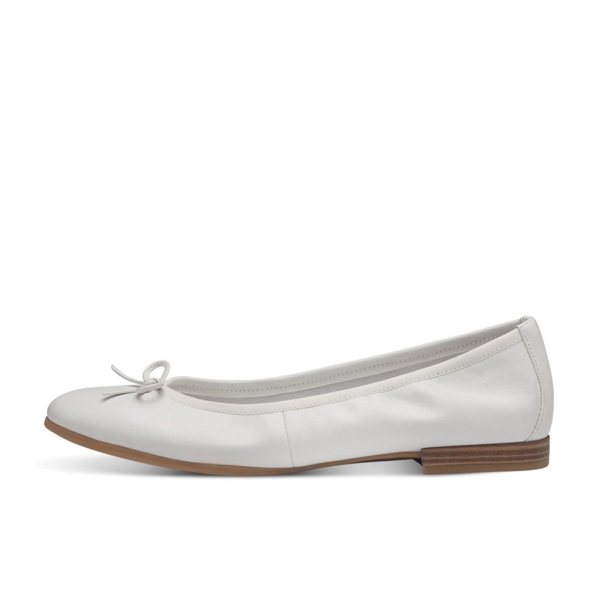 detail Dámské kožené baleríny Tamaris 22116-41 100 bílá