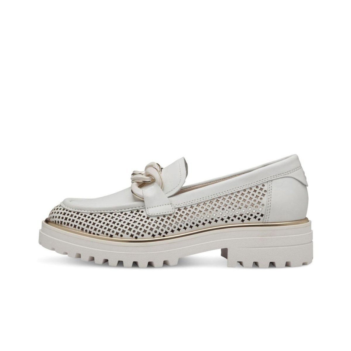 detail Dámské kožené mokasíny Tamaris 24707-42 189 bílá