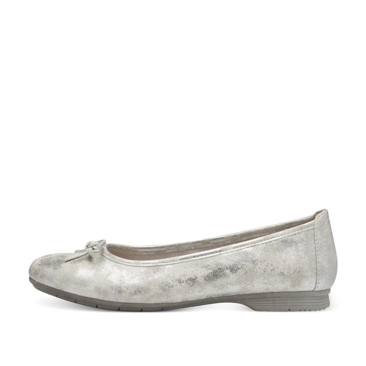 detail Dámské baleríny Jana 22163-41 191 stříbrná