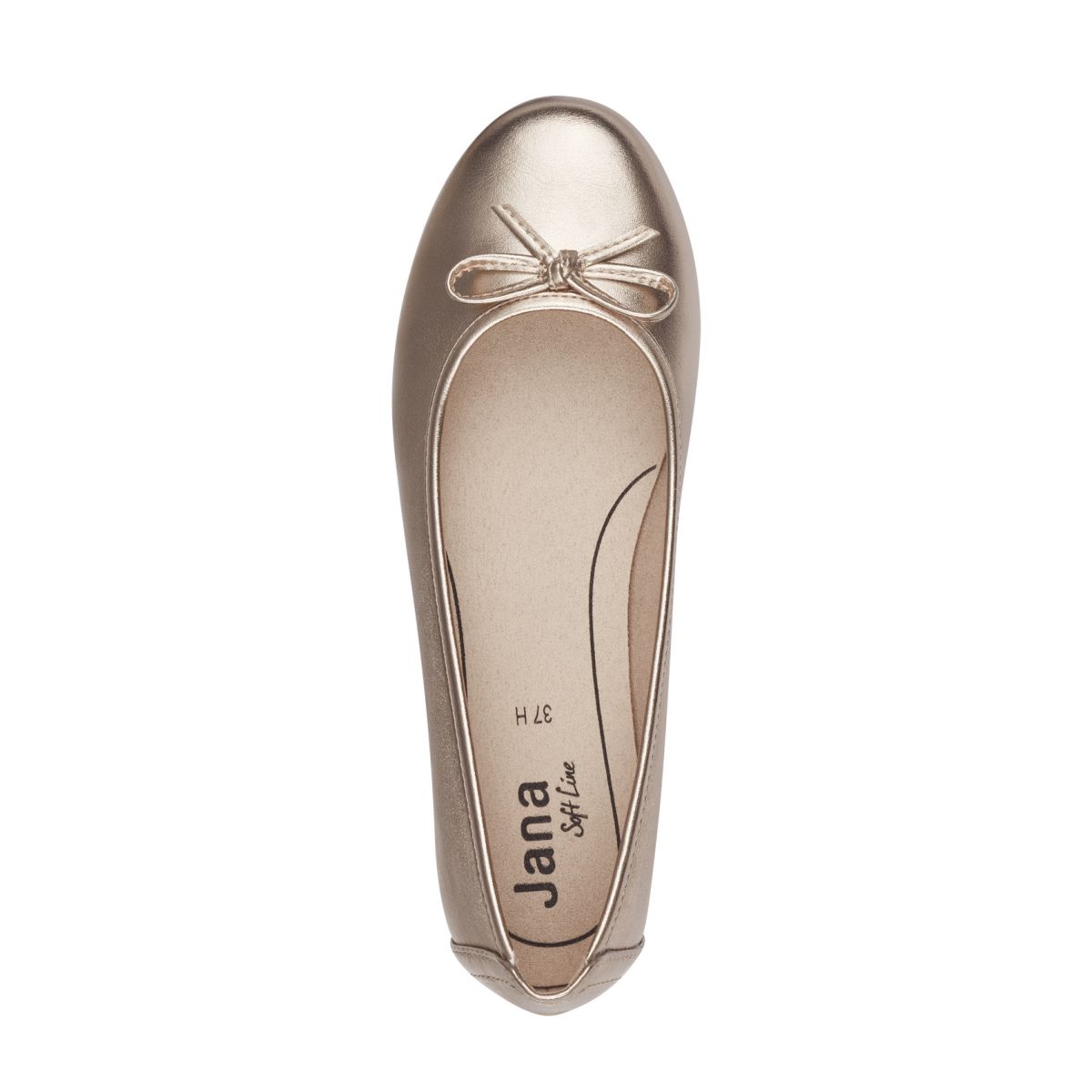 detail Dámské baleríny Jana 22163-41 954 zlatá