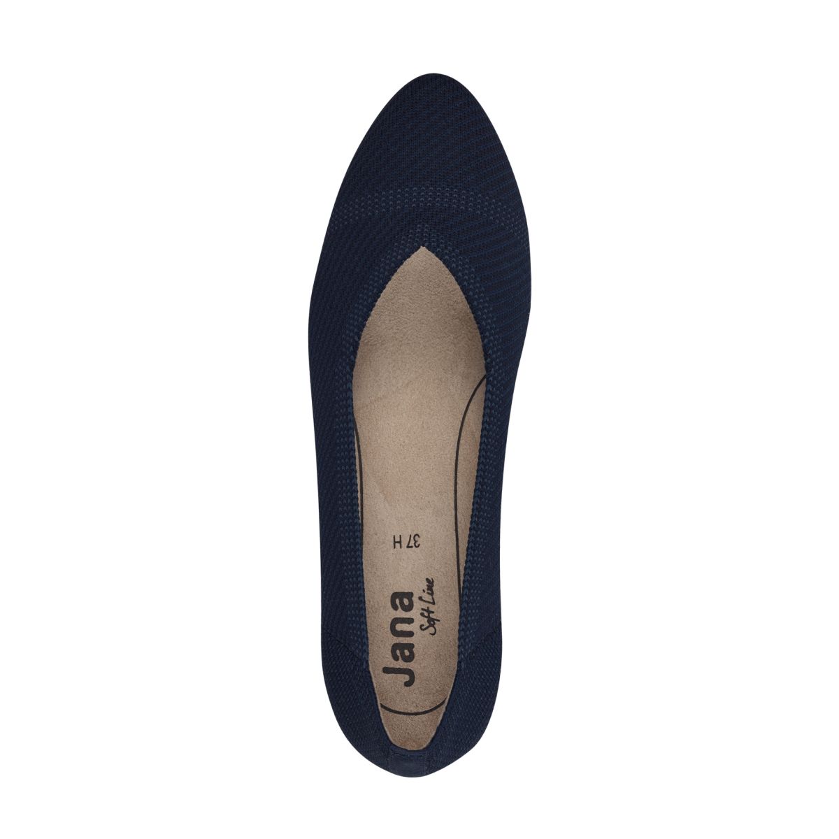 detail Dámské baleríny Jana 22167-42 805 modrá