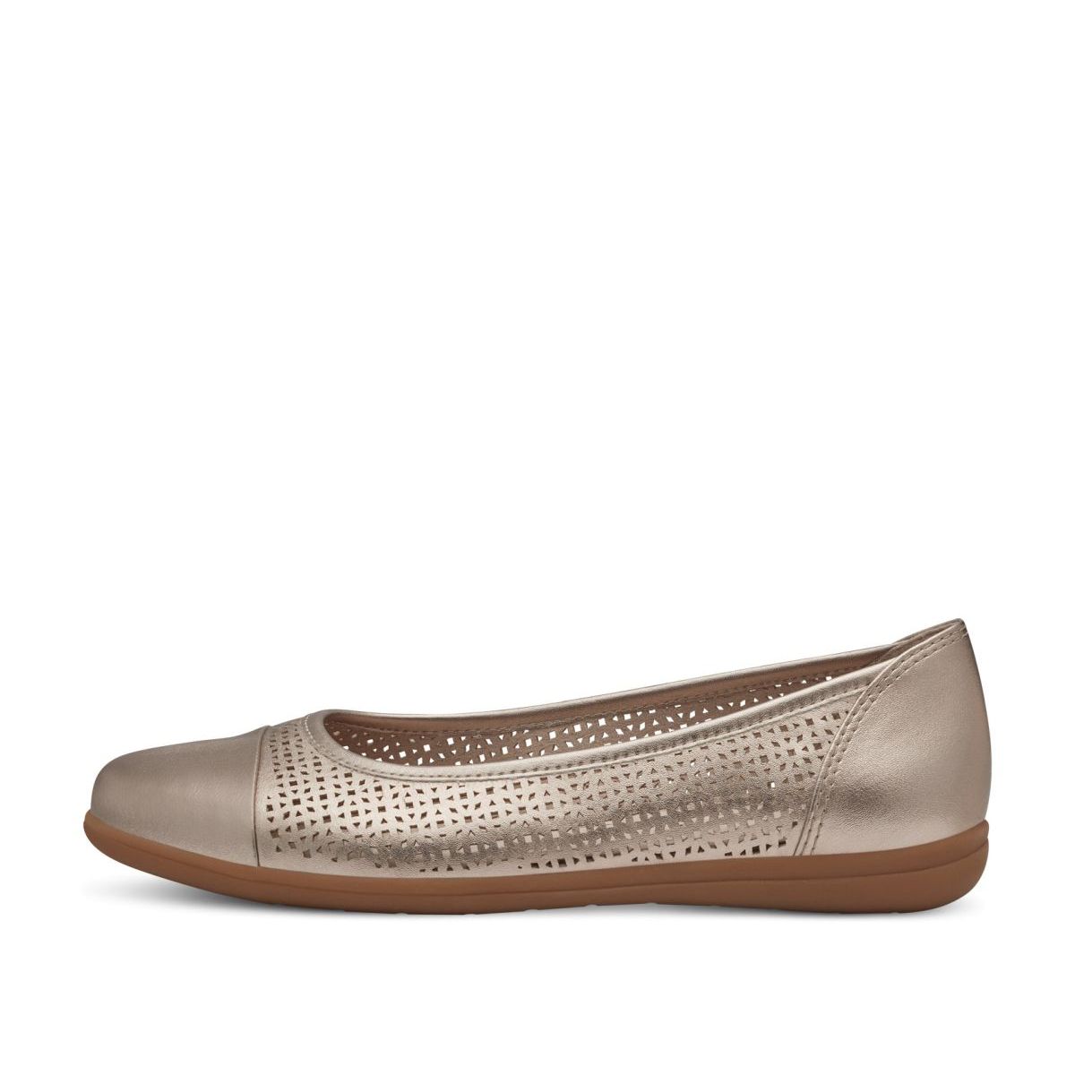 detail Dámské baleríny Jana 22170-42 954 zlatá