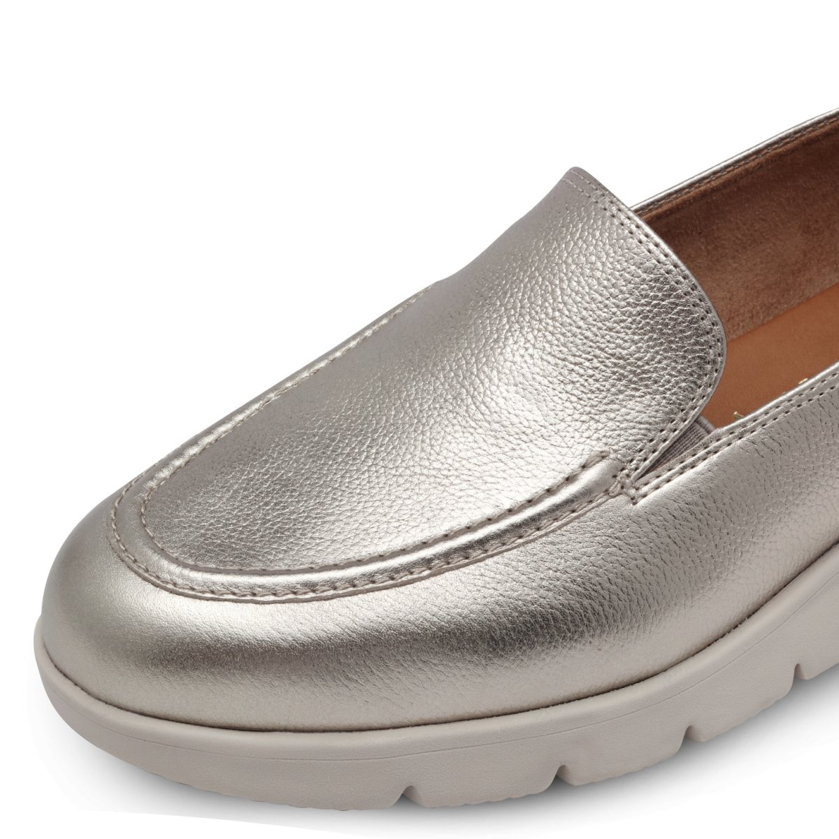 detail Dámské kožené mokasíny Tamaris 24629-44 933 zlatá