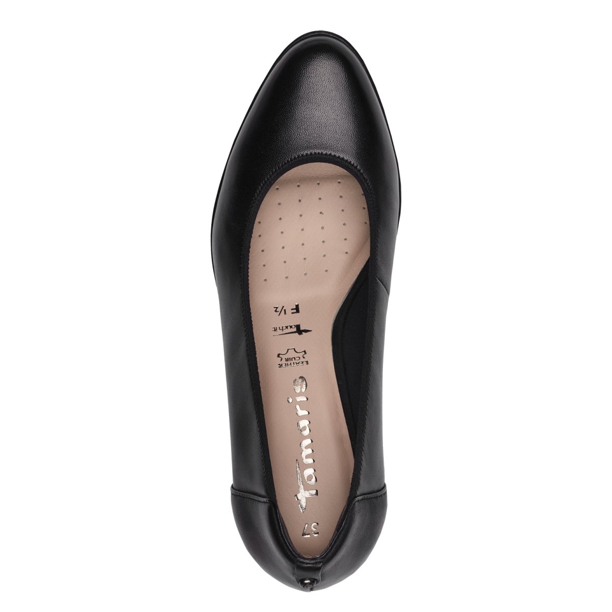 detail Dámské kožené lodičky Tamaris 22451-44 003 černá