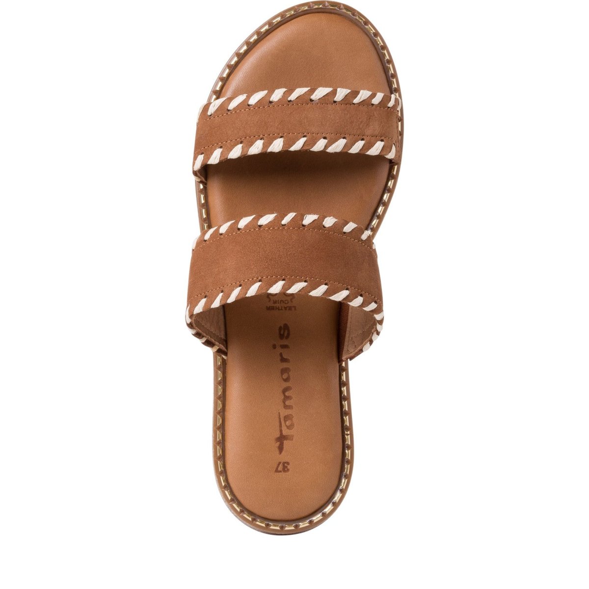 detail Dámské nazouváky Tamaris 27128-34 305 hnědá