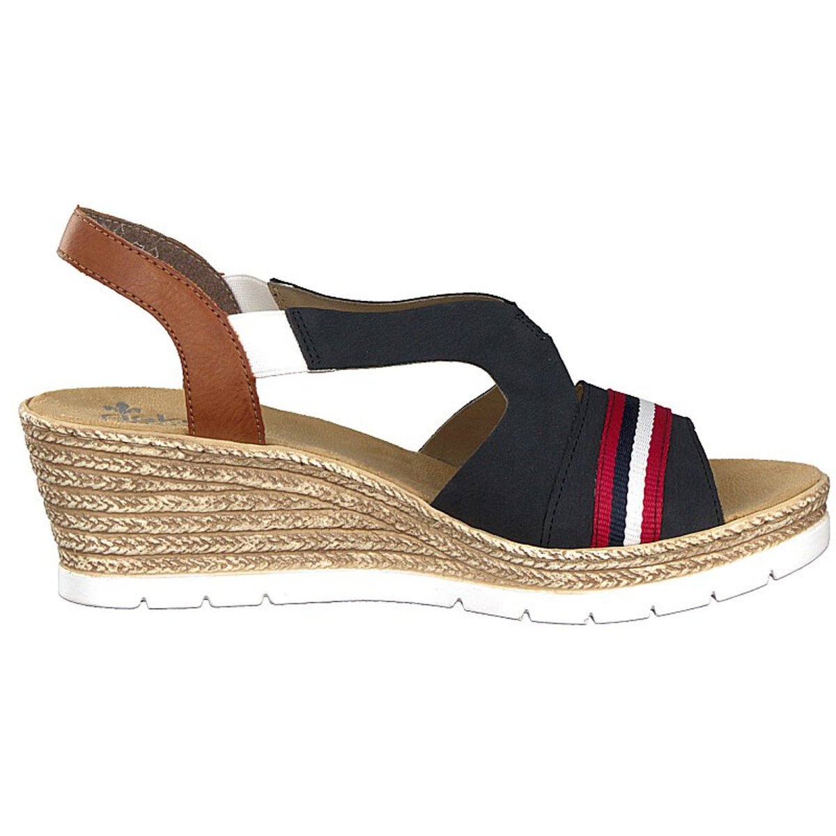 detail Dámské sandály Rieker 619S6-14 modrá