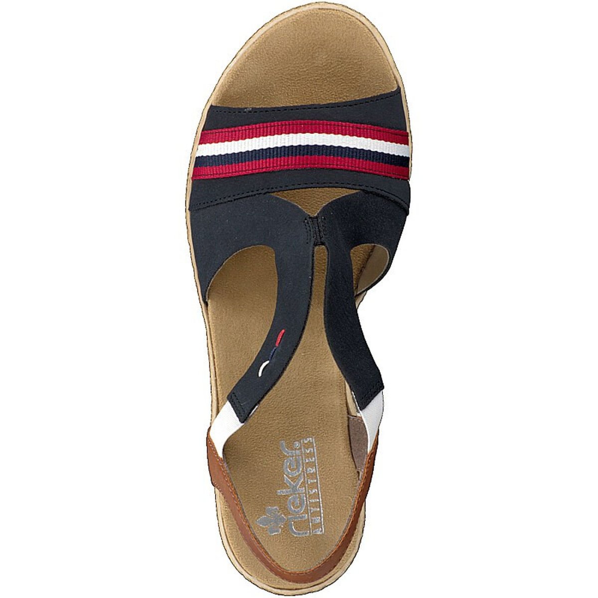 detail Dámské sandály Rieker 619S6-14 modrá