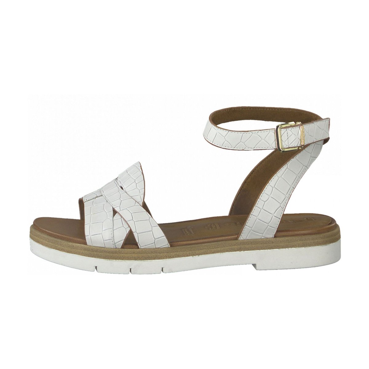 detail Dámské kožené sandály Tamaris 28102-26 127 bílá