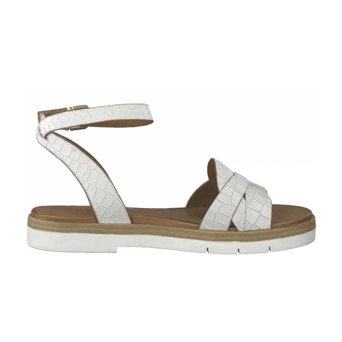 detail Dámské kožené sandály Tamaris 28102-26 127 bílá