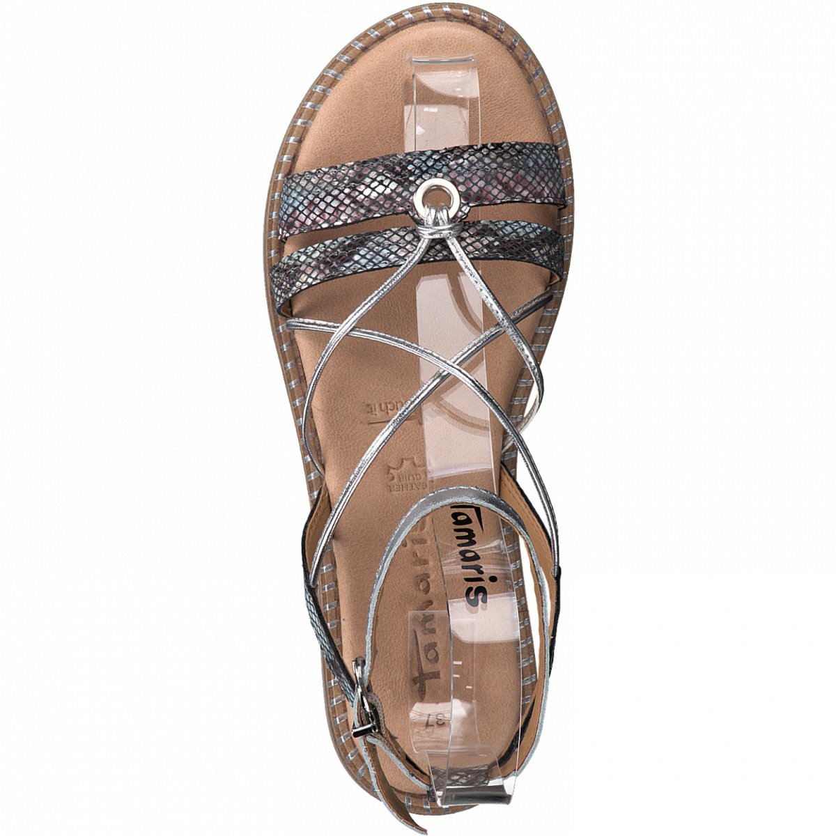 detail Dámské sandály Tamaris 28117-26 837 modrá