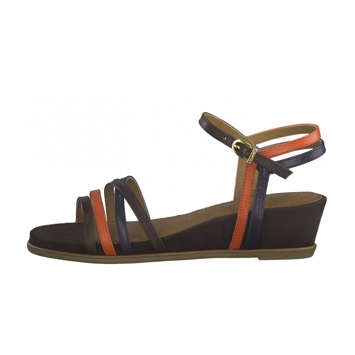 detail Dámské kožené sandály Tamaris 28279-36 388 hnědá