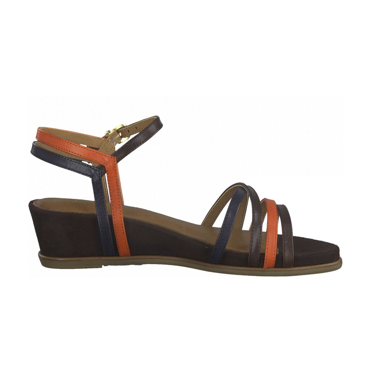 detail Dámské kožené sandály Tamaris 28279-36 388 hnědá