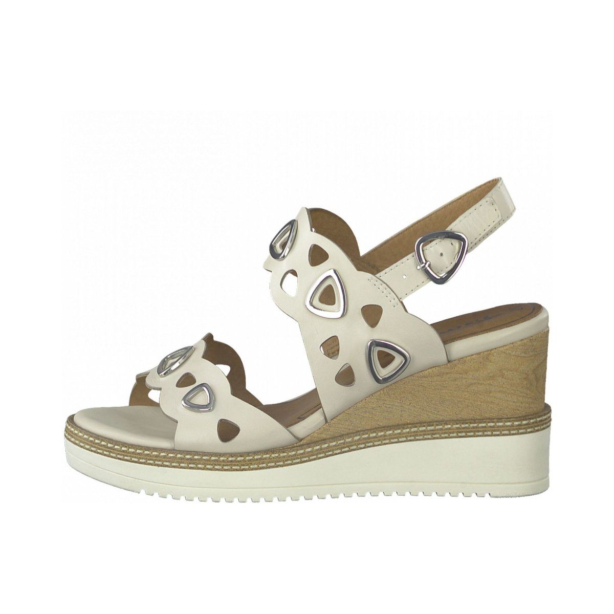 detail Dámské kožené sandály Tamaris 28331-26 427 béžová