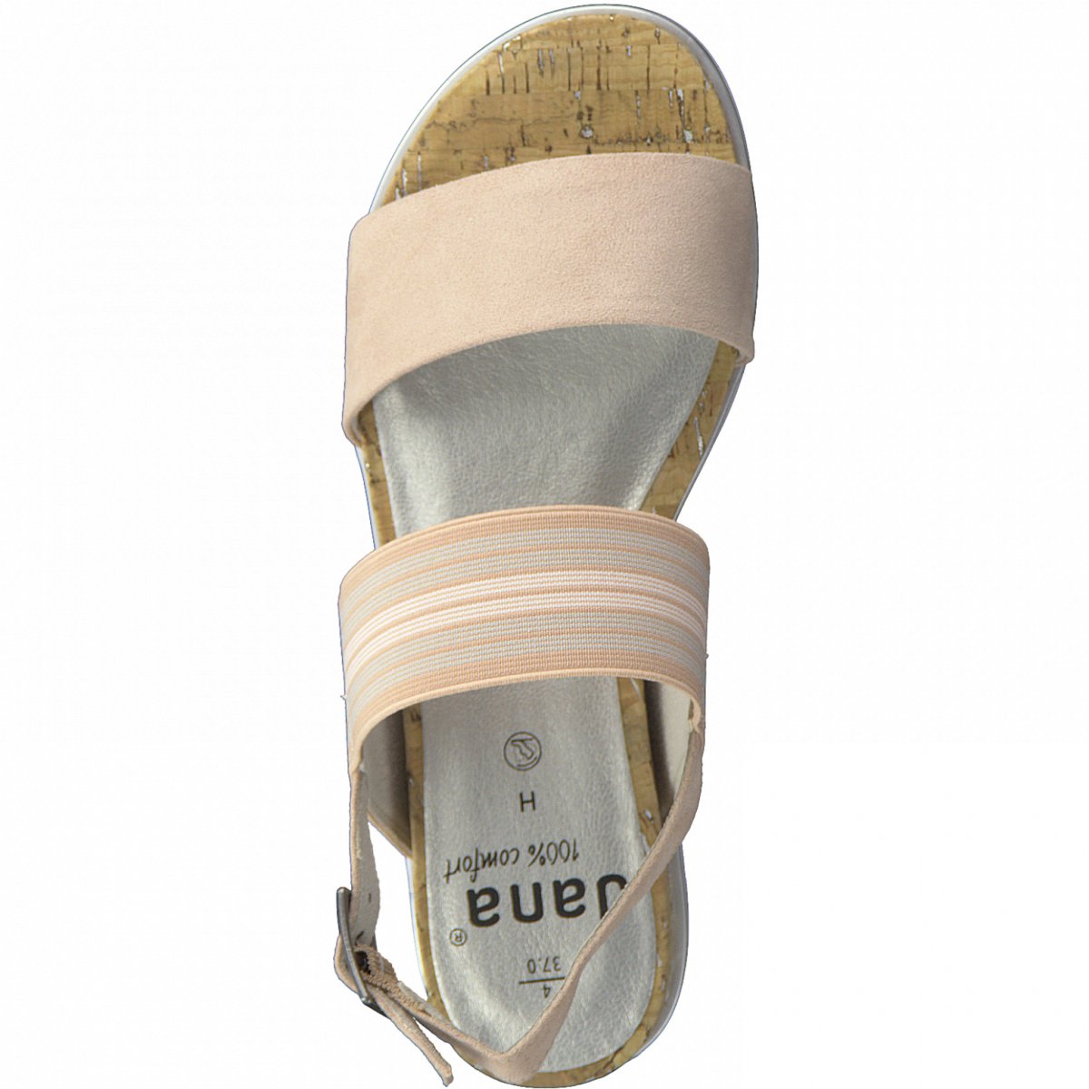 detail Dámské sandály Jana 28208-26 521 růžová