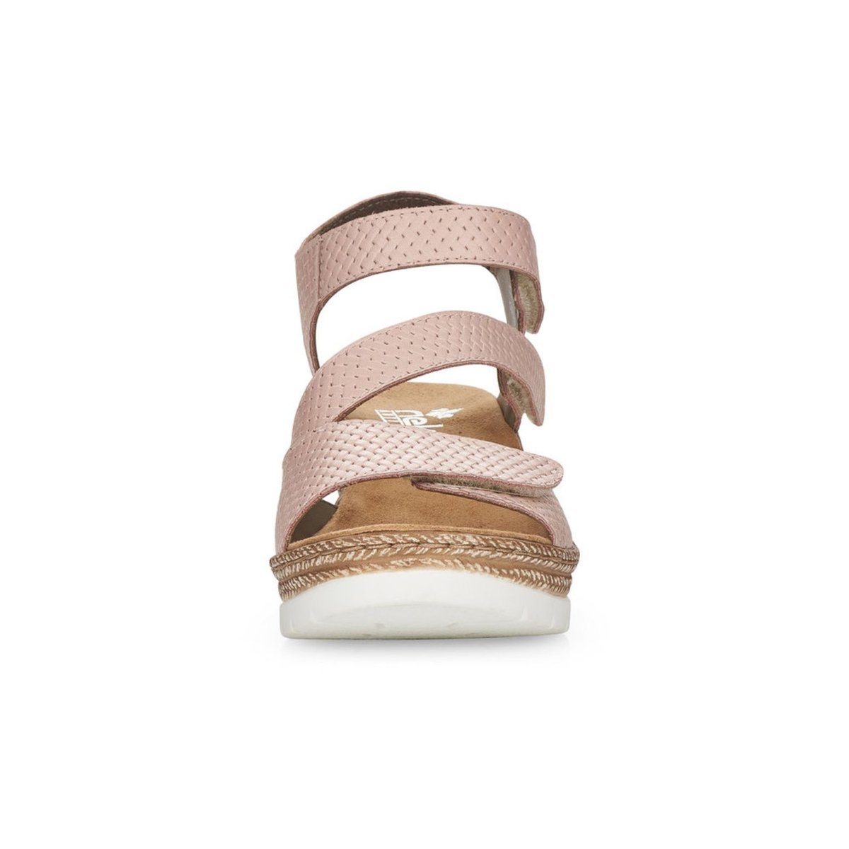 detail Dámské kožené sandály Rieker 61921-31 růžová