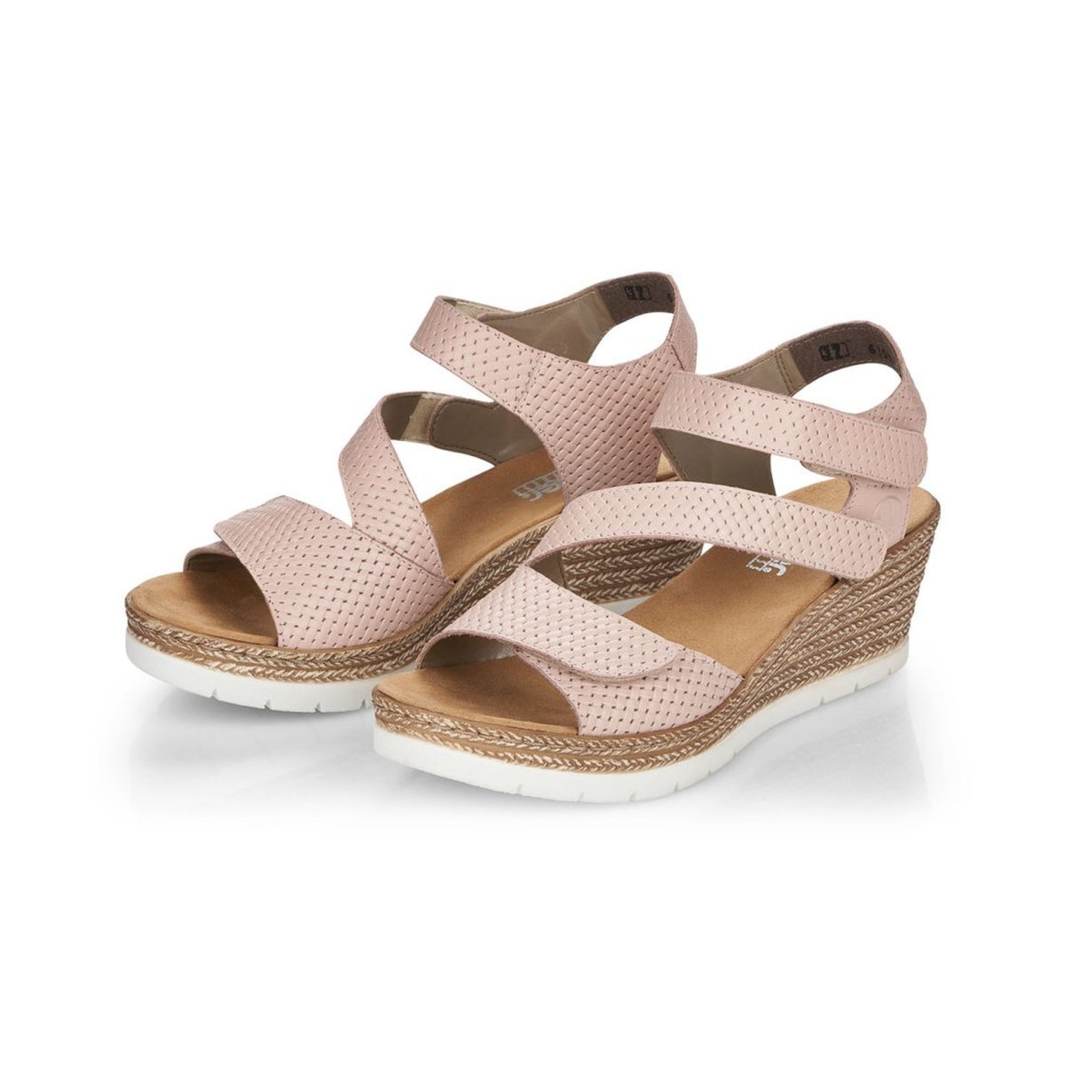 detail Dámské kožené sandály Rieker 61921-31 růžová