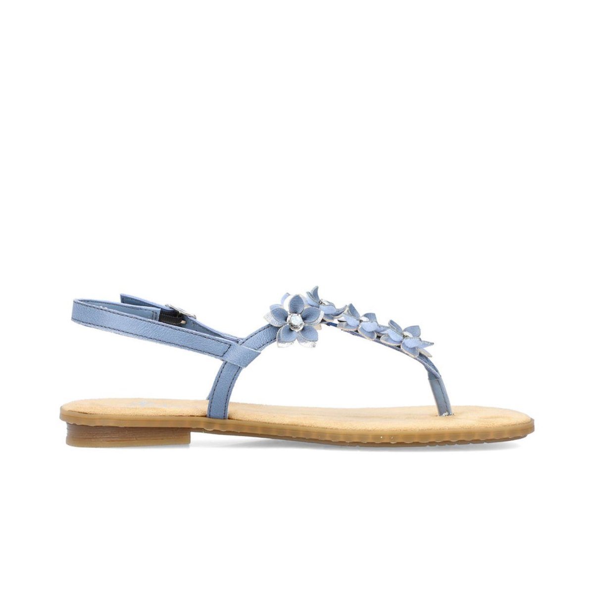 detail Dámské sandály Rieker 64257-12 modrá