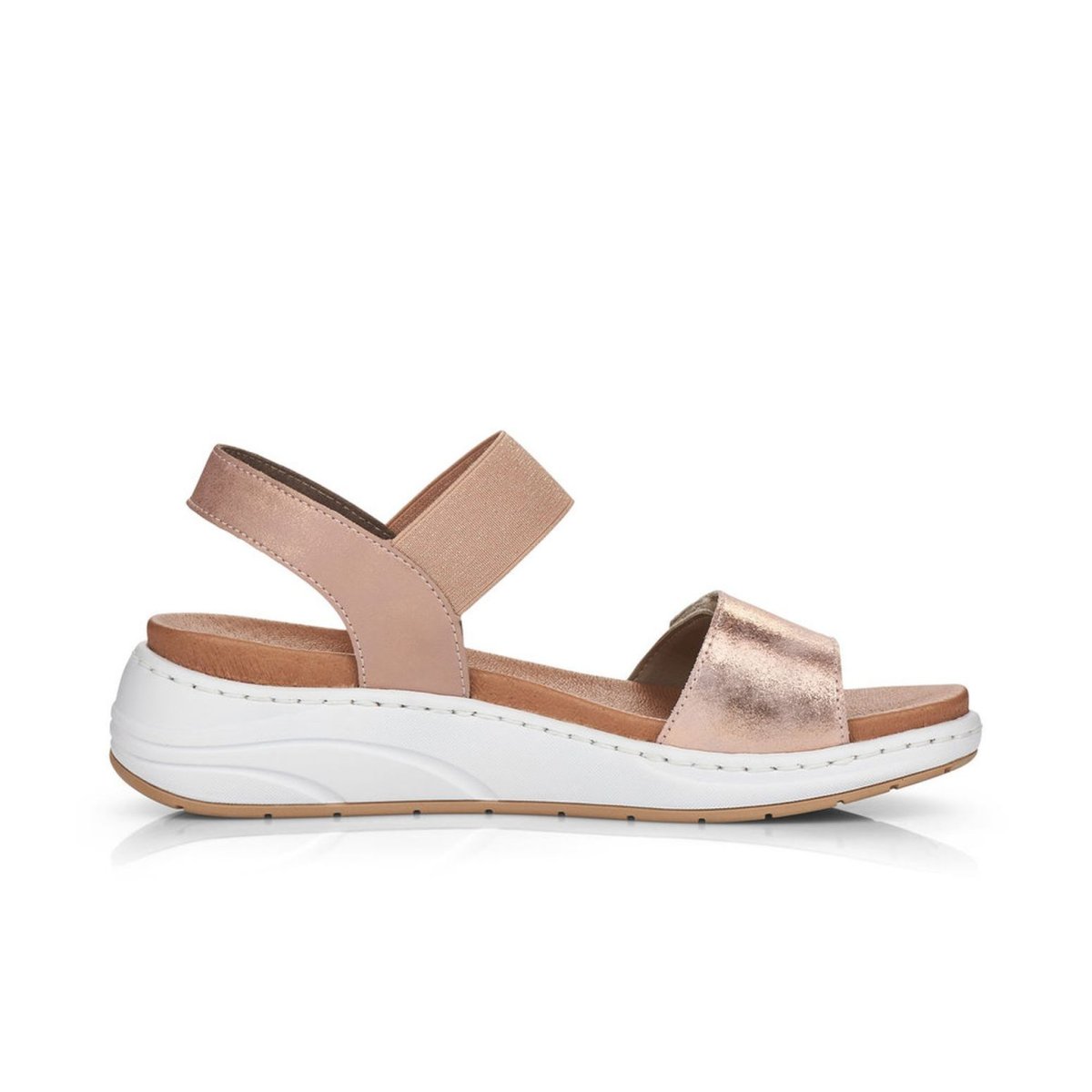 detail Dámské sandály Rieker 64300-31 růžová