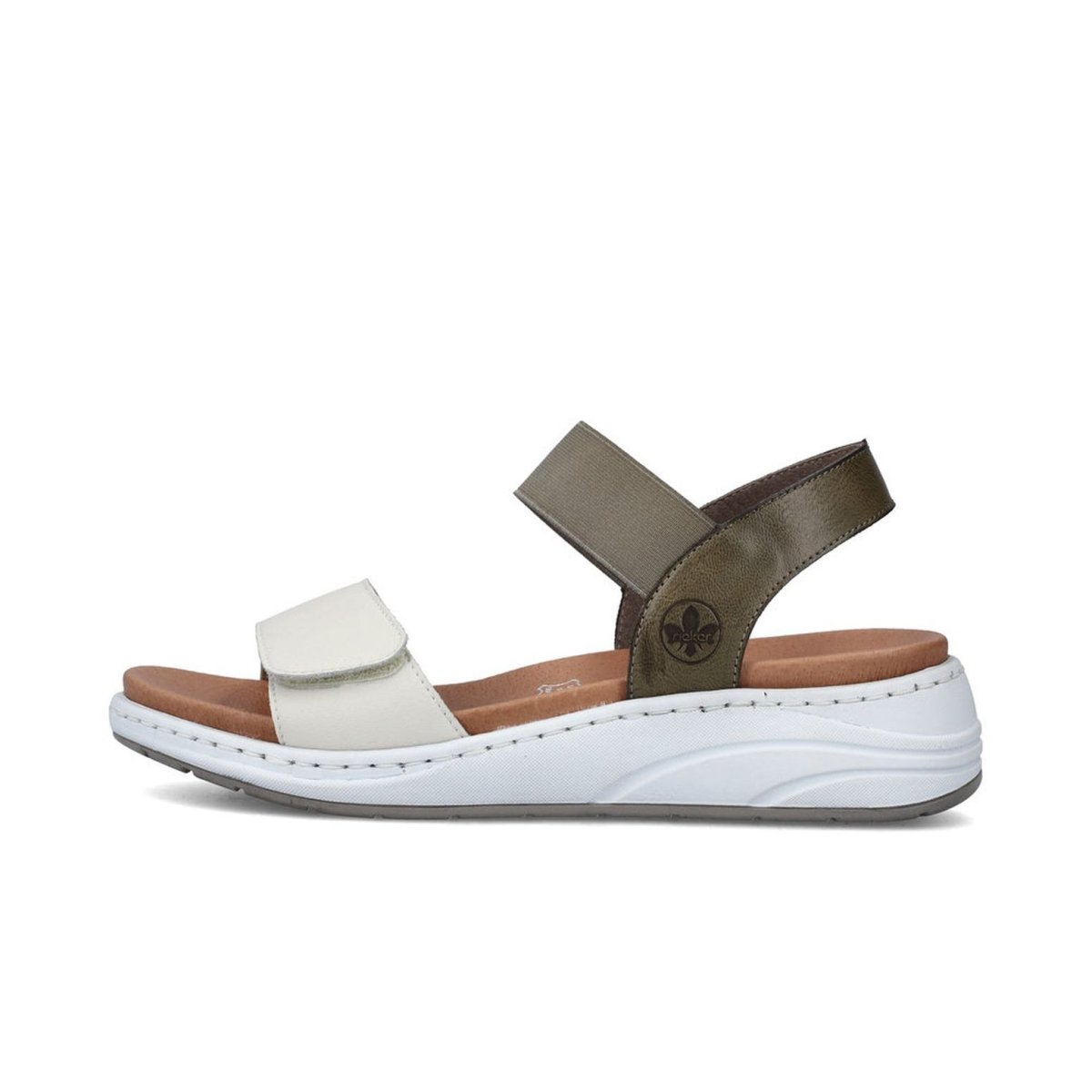 detail Dámské sandály Rieker 64300-54 zelená